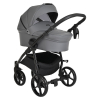 Коляска 2 в 1 Tutis Novo Leather 2023, Dark Grey (Темно-серый)