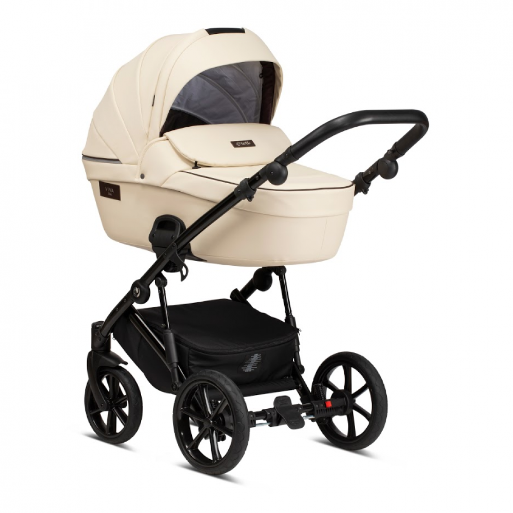 Коляска 2 в 1 Tutis Viva Life Leather 2020, Vanilla (086)