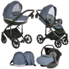 Коляска Tutis Mimi Style 2021, 3 в 1 Obsidian