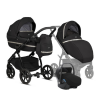 Коляска Tutis Uno 3 plus Black Edition 3 в 1, Silver